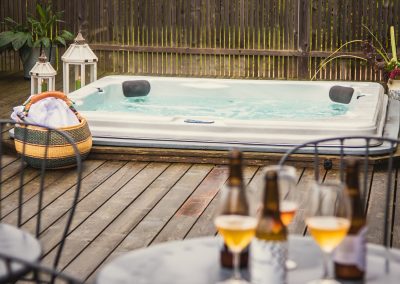 Spa-bad under stjärnorna